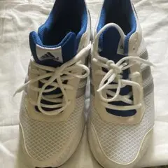 adidas run strong白/青/シルバー　27.5のサムネイル