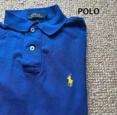 Polo Ralph Lauren カスタムフィットポロシャツ S 青