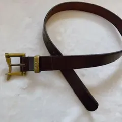Brioni レザーベルト 編み込み ダークブラウン Brioni レザーベルト 編み込み ダークブラウン - メルカリ