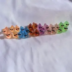 【 匿名配送！ 】アヒル隊長 ハンドメイド パーツ 24個