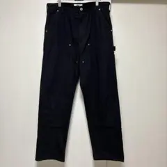 未使用】COMOLI コットンダックペインターパンツ ブラック サイズ1
