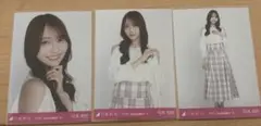 乃木坂46 弓木奈於　生写真　肩あきトップス　コンプ