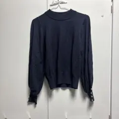 ♡earth music &ecology♡ 紺色セーター