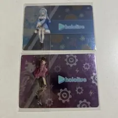 ホロライブERROR メタリックパスコレクション カード 雪花ラミィ ロボ子さん