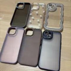 iPhone15用ケース 6点セット まとめ売り