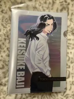 東京リベンジャーズ メタリッククリアファイル 場地圭介