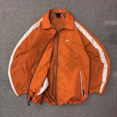 90s NIKE ナイロンジャケット　黒タグ　ドローコードoldnike y2k