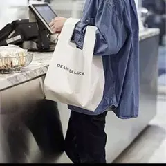 DEAN & DELUCA エコバッグ ホワイト