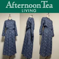 【美品】アフタヌーンティーリバティロングワンピース小花柄