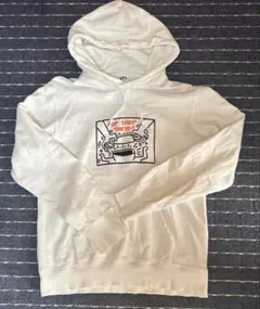 ユニクロ キースヘリング TOKYO パーカー ホワイト Lサイズ 男女兼用