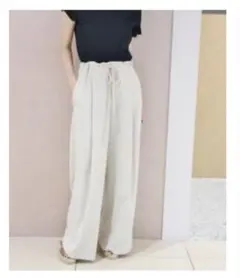 Plage 2タックパンツ 38