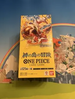 ONE PIECEカード 神の島の冒険 BOX【未開封テープ付】 - メルカリ
