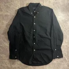 90s 00s ポロ　ラルフローレン　シャツ　ブラック　黒　希少のサムネイル