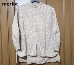 merlot 長袖シャツ　ブラウスのサムネイル