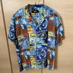 AZULBYMOUSSY  夏　トップス シャツ メンズ 柄物 Sサイズ
