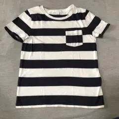 【バーバリー】キッズ　ボーダー Tシャツ