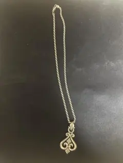 OX JEWELRY風 ハンドメイド タッセルシルバーネックレス シルバー925