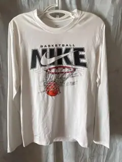 NIKE バスケットボール 長袖シャツ ホワイト