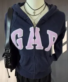 希少　メルカリ最安値GAP ジップパーカーネイビ 30周年　レディース　メンズ 2026年最新】Gap レディース パーカーの人気アイテム - メルカリ