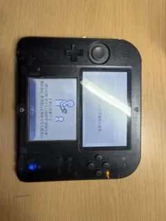 ニンテンドー2DS、ブラック、動作確認済み。