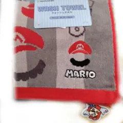 【新品】マリオ ウォッシュタオル 丸眞 MARIO