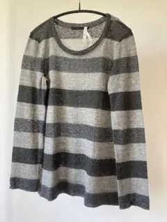 LES COPAINS レコパン　ニット　ボーダー　長袖