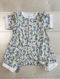 La Stella 花柄ロンパース 60
