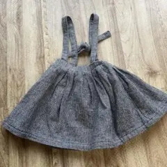 ぱん様専用　韓国子ども服　チェック柄フレアスカート