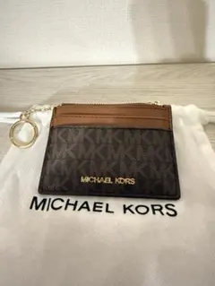 マイケル・コース トップジップ カードケース ウィズ IDケース