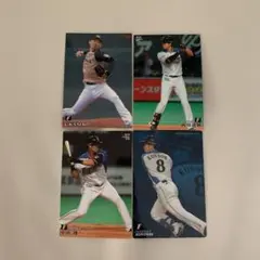 プロ野球チップスカード 2018  中田翔　西川遥輝