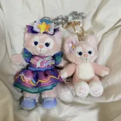 ディズニー ランド 香港 リーナベル ぬいぐるみ 20周年 香港ディズニー