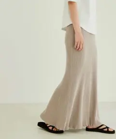SALONadametrope☆リブニットマーメイドスカート 新品のサムネイル