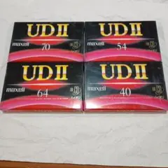 맥셀 UDI I 카세트 테이프 4종 세트