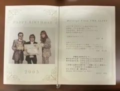 THE ALFEE バースデーカード メッセージカード - メルカリ