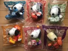 マクドナルド　スヌーピー50周年セレブレイション限定ぬいぐるみセット