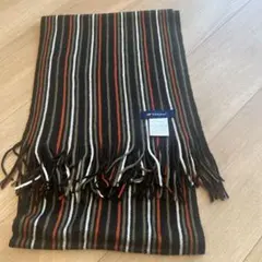 メンズマフラー　ストライプ