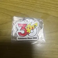 ポケモン 30周年記念 メタルチャームマスコット ピカチュウ