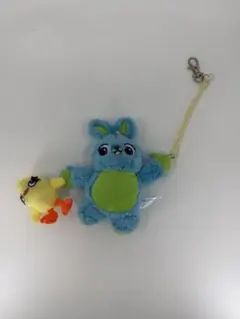 トイストーリー　ダッキーandバニー　ぬいぐるみキーホルダー