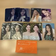 NiziU マコフォトカード7枚とコースター2枚他