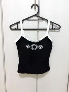 CHROME HEARTS キャミソール グレー Sサイズ - メルカリ