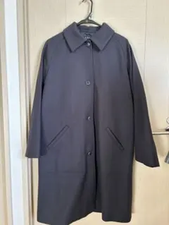A.P.C. チャコールグレー ロングコート 36