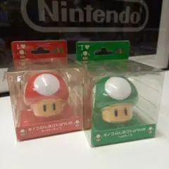 新品未使用品スーパーマリオ 1UPキノコ&スーパーキノコ 塩、コショウ入 調味料