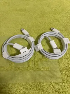 iPhone 純正品　USB-C Lightningケーブル 2本セット
