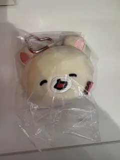 リラックマ ぬいぐるみミラー　マスコット カラビナ付き　コリラックマ