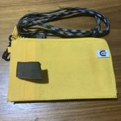 WKDR スマホショルダーバッグ イエロー