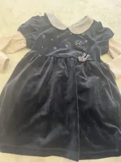 SLAP SLIP100cm ベルベットワンピ