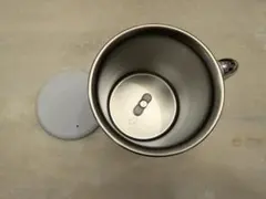 スピンカップ ホワイト 自動かき混ぜマグカップ 蓋付き 1回使用