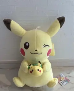 ポケモン　Tea PARTY でっかいぬいぐるみ ピカチュウ