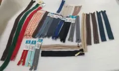 YKK他 ファスナー約30本セット