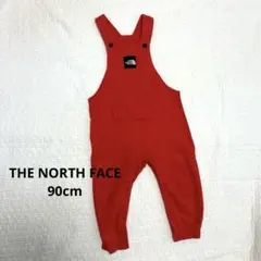 THE NORTH FACE ベビー キッズ オーバーオール レッド 赤 90